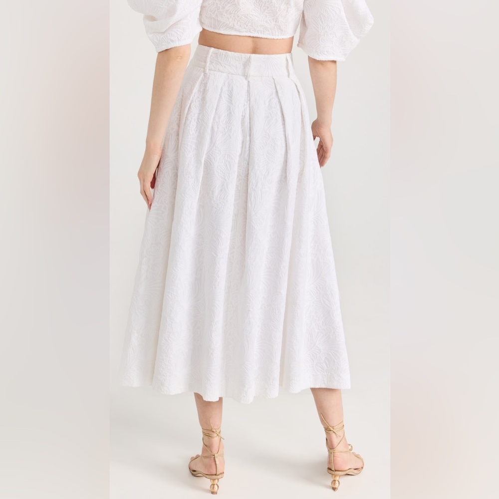 Mara Hoffman Tulay Skirt - white - sz.12 - NWOT